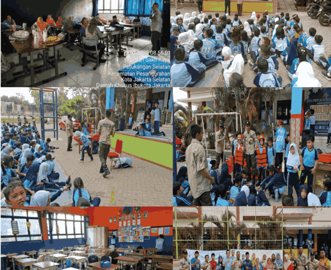 Edukasi Siaga Penanganan Darurat dan Simulasi Evakuasi Bencana Gempa Bumi