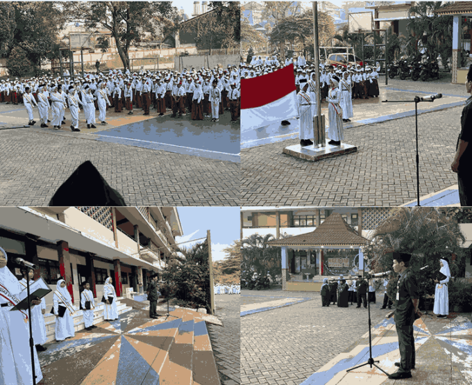 Berita Kegiatan Upacara Bendera Senin, 6 Oktober 2025
