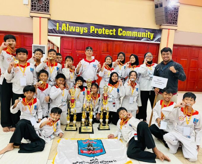 SD Negeri Petukangan Selatan 01 Raih Prestasi Gemilang pada Kejuaraan Pencak Silat Merpati Putih Jakarta Selatan